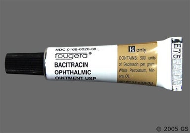 Not applicable - Bacitracin 500unit/g Ophthalmic Ointment