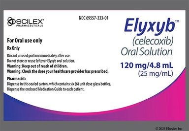 colorless - Elyxyb 120mg/4.8mL Solution