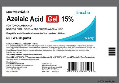 white - Azelaic Acid 15% Topical Gel