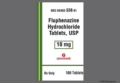 Red-Orange Round G 187 - Fluphenazine Hydrochloride 10mg Tablet