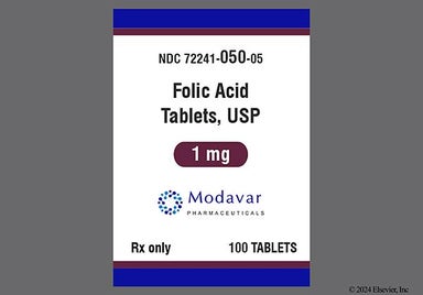 Yellow Round C3 - Folic Acid 1mg Tablet