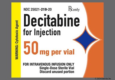 white - Decitabine 50mg Powder for Injection