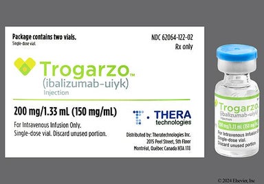 yellow - Trogarzo 200mg/1.33mL Solution for Infusion