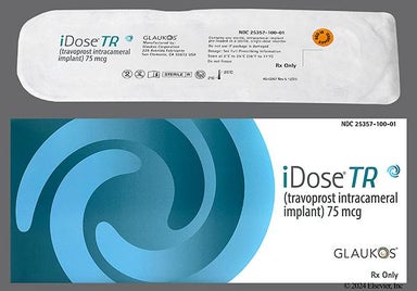 yellow - iDose TR 75mcg Ophthalmic Implant