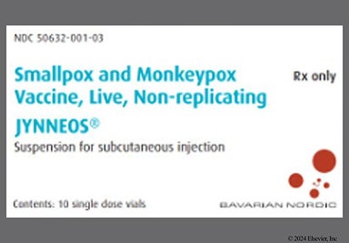 white and yellow - JYNNEOS Suspension for Injection