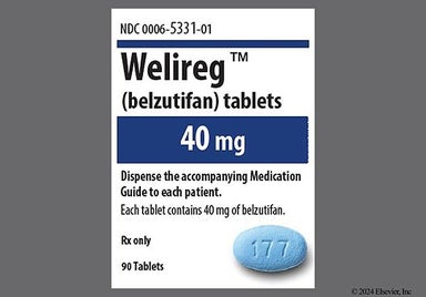 Blue Oval 177 - Welireg 40mg Tablet