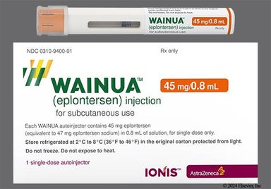 yellow - WAINUA 45mg/0.8mL Autoinjector Solution for Injection