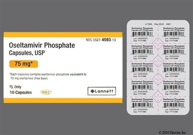 Green And White S2 - Oseltamivir Phosphate 75mg Capsule