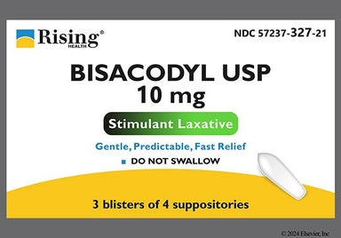 White Bullet - Bisacodyl 10mg Rectal Suppository