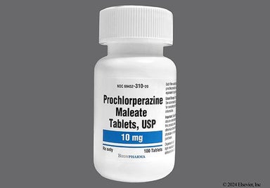 Yellow Round PC 2 - Prochlorperazine Maleate 10mg Tablet