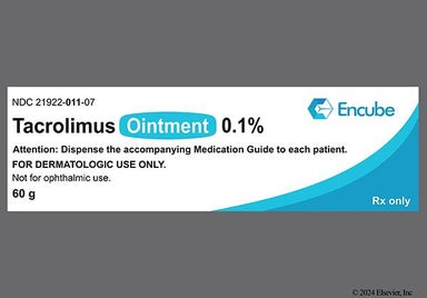 white and yellow - Tacrolimus 0.1% Topical Ointment