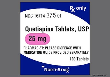 Peach Round E 52 - Quetiapine Fumarate 25mg Tablet
