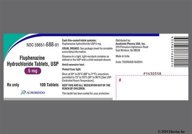 Green Round 5 And Fl - Fluphenazine Hydrochloride 5mg Tablet