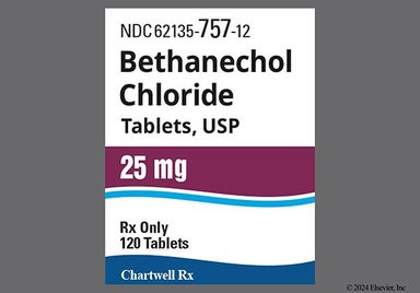 White Round Ce 178 - Bethanechol Chloride 25mg Tablet