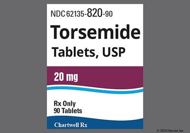 White Oblong C 42 - Torsemide 20mg Tablet