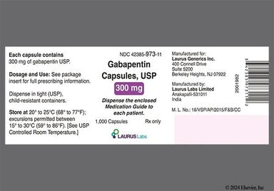 Yellow Ll 300 - Gabapentin 300mg Capsule