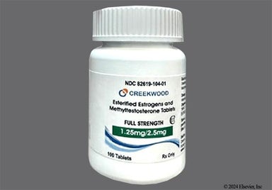 Green Oval 830 And E - Esterified Estrogens/Methyltestosterone Full Strength 1.25mg-2.5mg Tablet