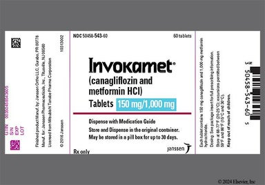 Purple Oblong Cm And 611 - Invokamet 150mg-1000mg Tablet