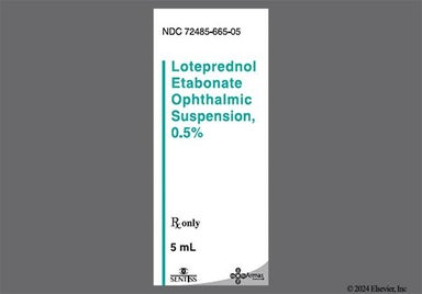 white - Loteprednol Etabonate 0.5% Ophthalmic Suspension