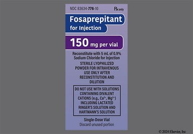 white - Fosaprepitant 150mg Powder for Injection