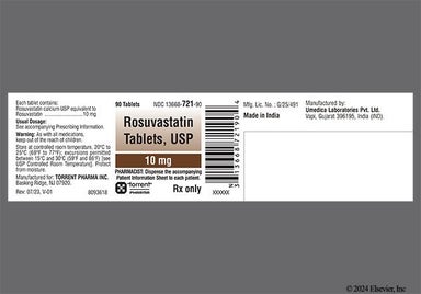 Pink Round R10 - Rosuvastatin Calcium 10mg Tablet