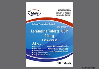 White Round H L20 - Loratadine 10mg Tablet