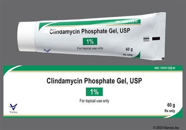 Colorless Not applicable - Clindamycin Phosphate 1% Topical Gel