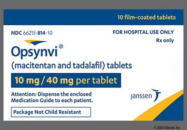 White Oblong 1040 - Opsynvi 10mg-40mg Tablet