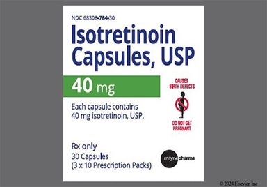 Orange Capsule V40 - Isotretinoin 40mg Capsule