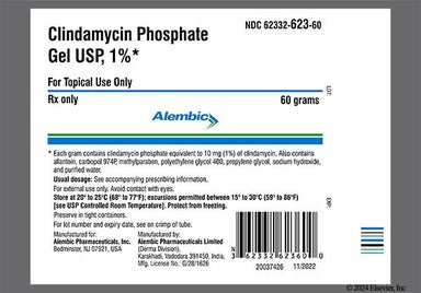 Colorless Not applicable - Clindamycin Phosphate 1% Topical Gel