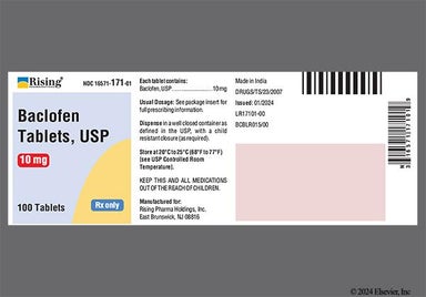 White Round 10 And Kp02 - Baclofen 10mg Tablet