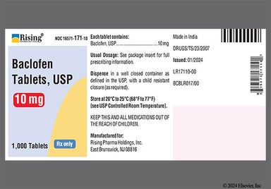 White Round 10 And Kp02 - Baclofen 10mg Tablet