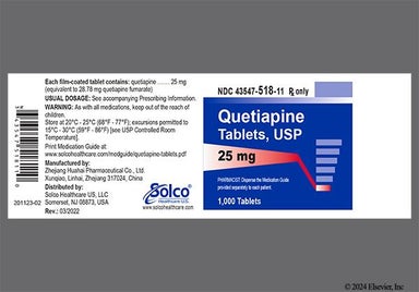 Pink Round H150 - Quetiapine Fumarate 25mg Tablet