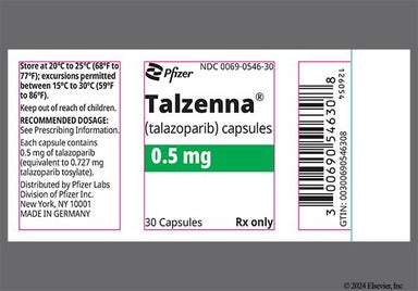Orange Tlz 050 - Talzenna 0.5mg Capsule
