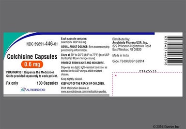 Blue Co 0.6 - Colchicine 0.6mg Capsule