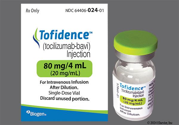 yellow - Tofidence 80mg/4mL Solution for Injection