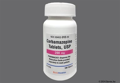 White Oblong C M - Carbamazepine 200mg Tablet