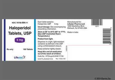 Orange Round Ls 4 - Haloperidol 5mg Tablet