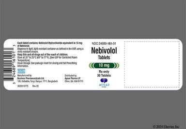 Purple Triangle B127 - Nebivolol 10mg Tablet