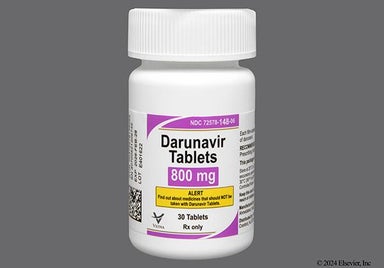 Beige Oval 1217 - Darunavir 800mg Tablet