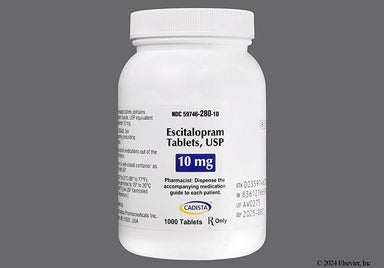 White Oval B 3 And C - Escitalopram 10mg Tablet
