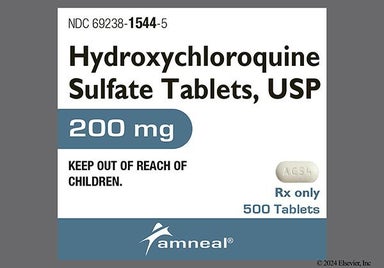 White Oblong Ac54 - Hydroxychloroquine Sulfate 200mg Tablet