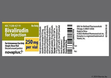 white - Bivalirudin 250mg Powder for Injection (NOVAPLUS)