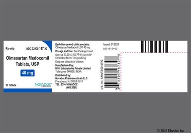 White Oval MO - Olmesartan Medoxomil 40mg Tablet