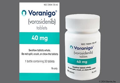 White Oblong 40 - Voranigo 40mg Tablet
