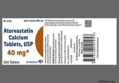 White Oval T3 - Atorvastatin Calcium 40mg Tablet
