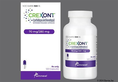 White And Purple Ipx203 280 - CREXONT 70mg-280mg Extended-Release Capsule