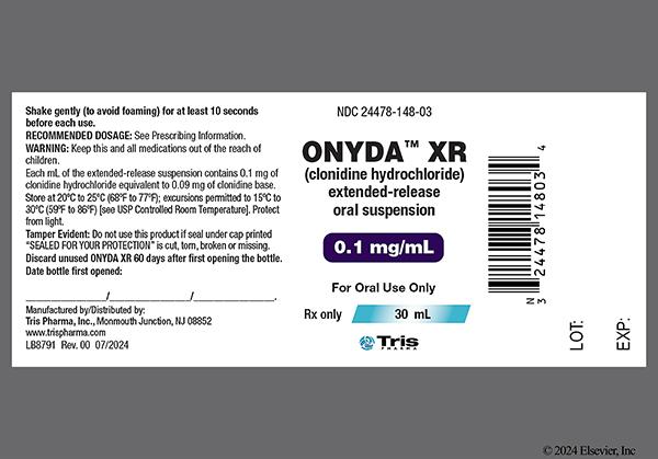 tan - ONYDA XR 0.1mg/mL Extended-Release Suspension