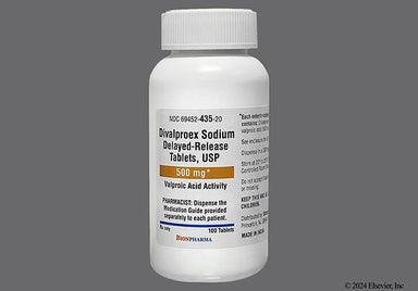 Blue Oval 513 - Divalproex Sodium 500mg Delayed-Release Tablet