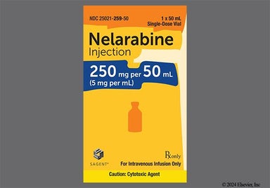 colorless - Nelarabine 250mg/50mL Solution for Injection